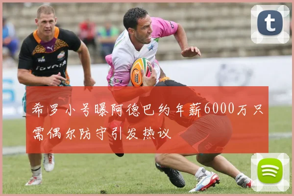 希罗小号曝阿德巴约年薪6000万只需偶尔防守引发热议