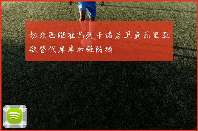 切尔西瞄准巴列卡诺后卫查瓦里亚欲替代库库加强防线